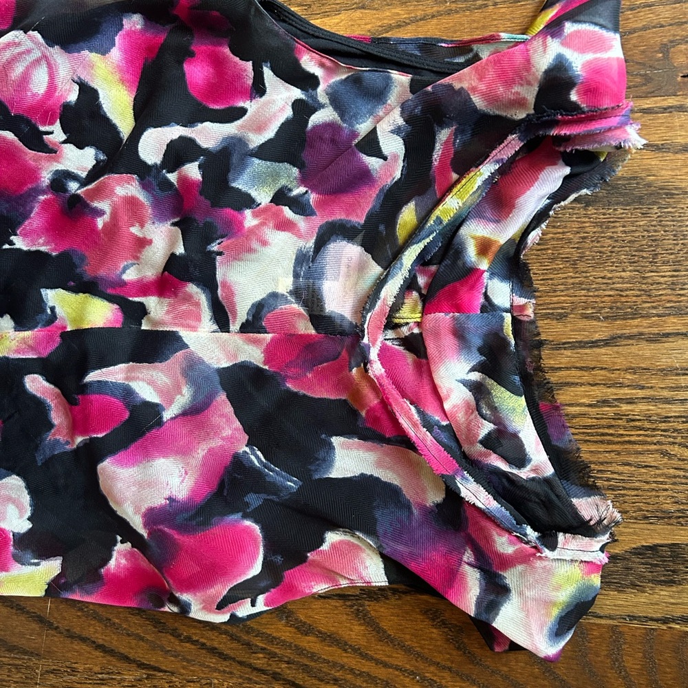 Diane Von Furstenberg Silk Top - Picture 3 of 7